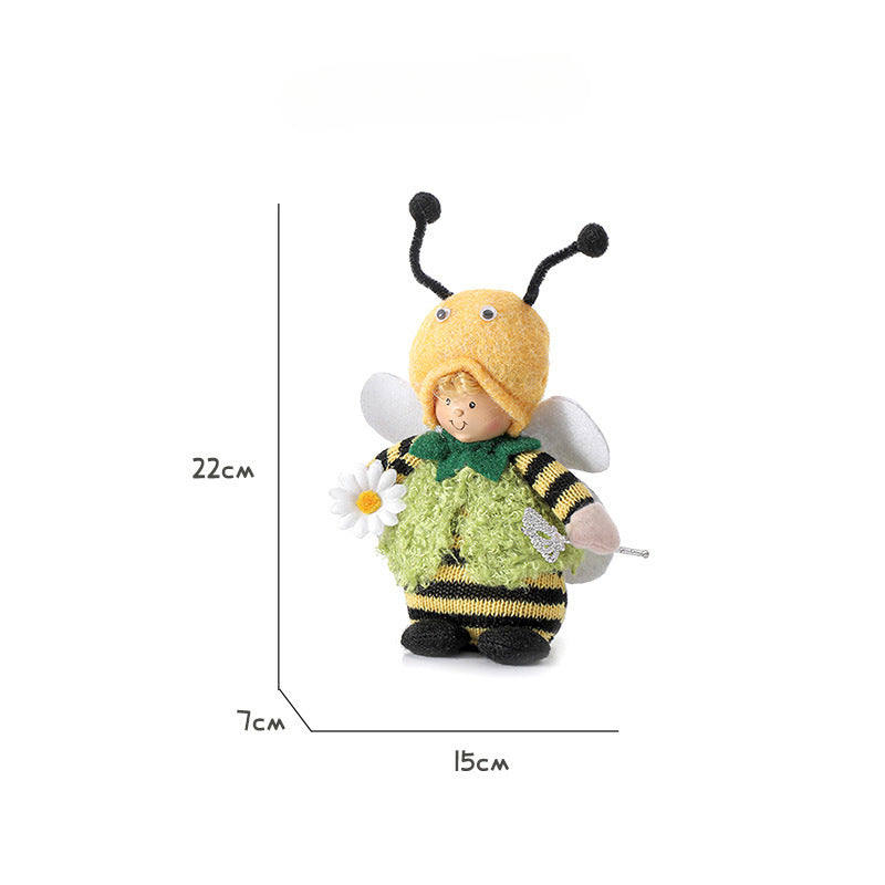 Wholesale Bee Festival Doll Fabric Decoration