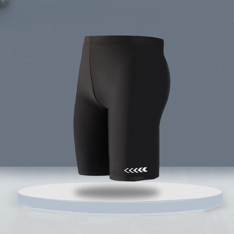 Pantalones de cinco puntos de manga corta para mujeres divididas divididas para trajes solares delgados de secado rápido