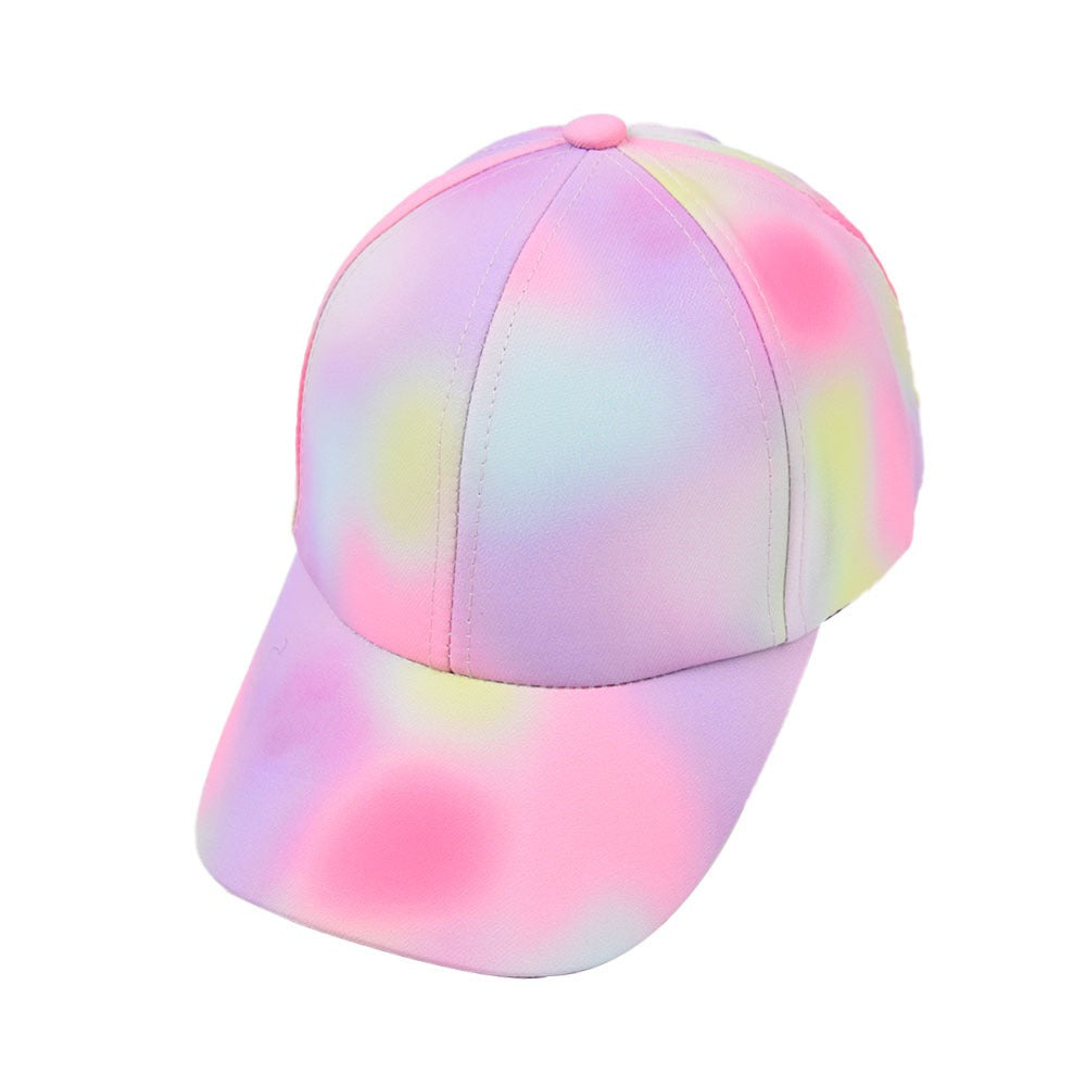 Wholesale Children's Cartoon Cute Tie-dye Outdoor Baseball Cap