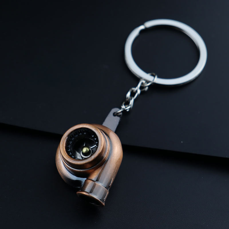 Wholesale Automobile Modification Turbocharged Zinc Alloy Keychain
