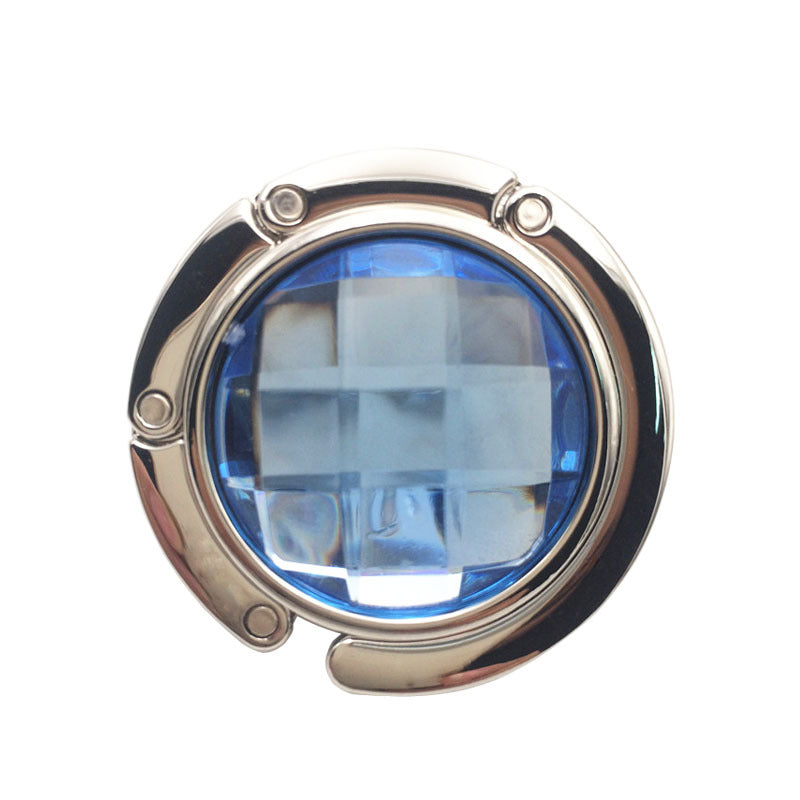 Wholesale Round Acrylic Hook Student Table Hook Crystal Bag Hanger