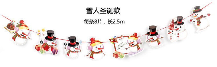 Wholesale Christmas Decoration Products Cartoon Flags