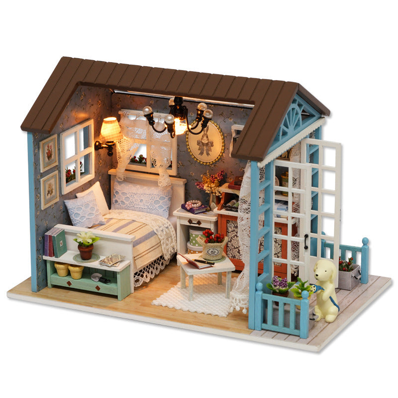 Wholesale DIY Miniature house hand-assembled model