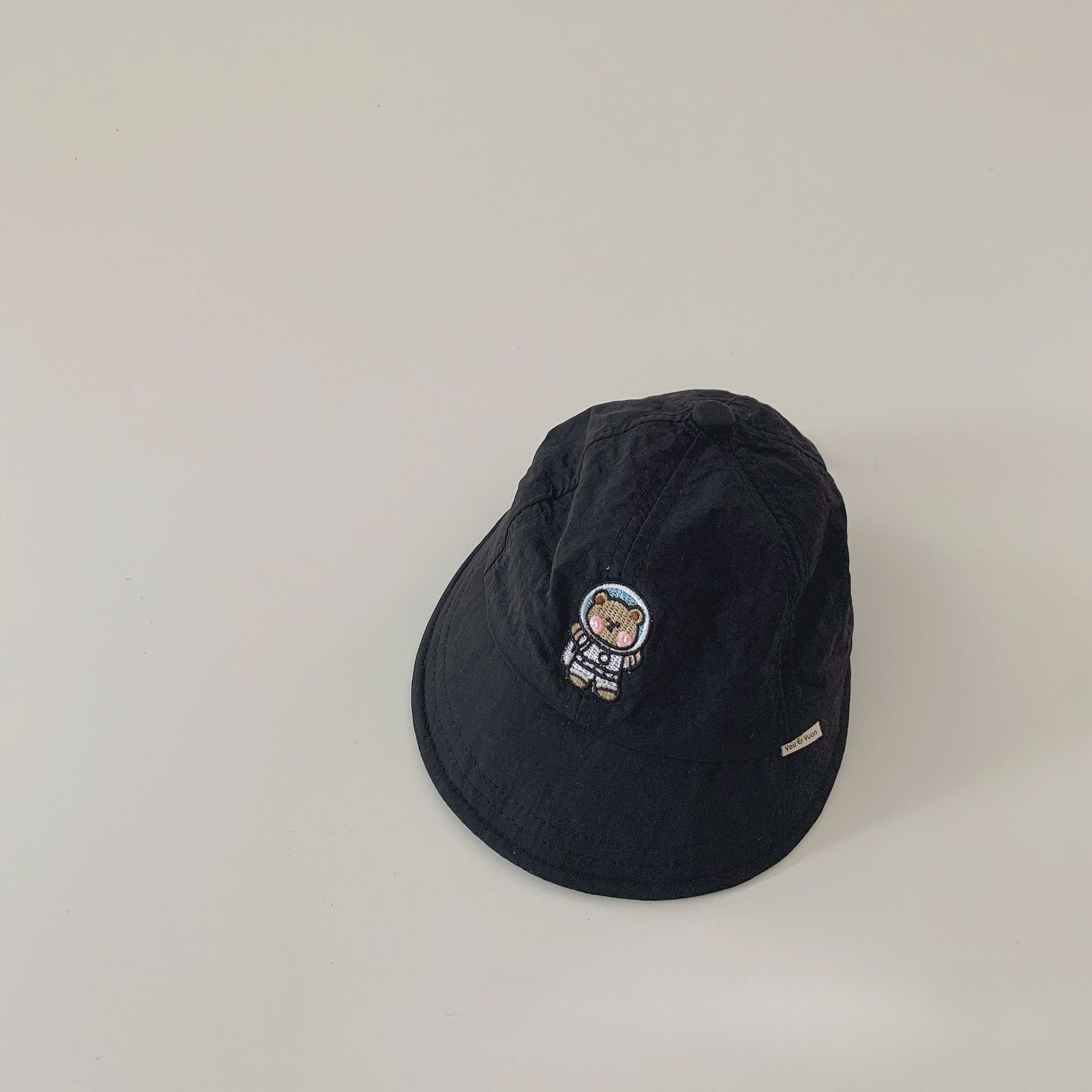 Wholesale Cotton Children's Quick Drying Hats, Space Bear Fisherman Hats