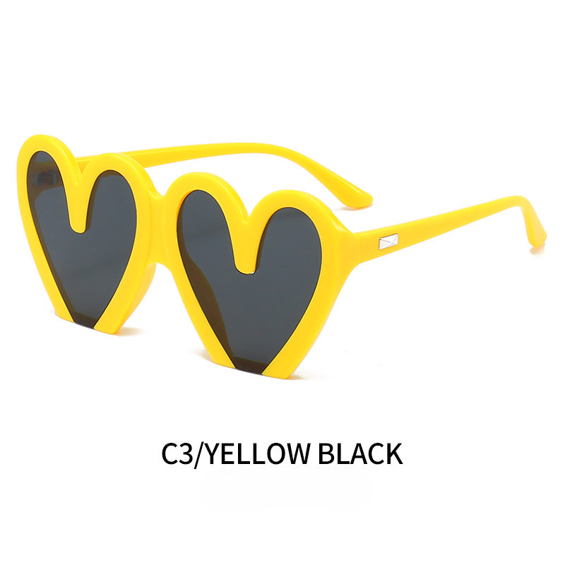 Wholesale Heart PC Sunglasses