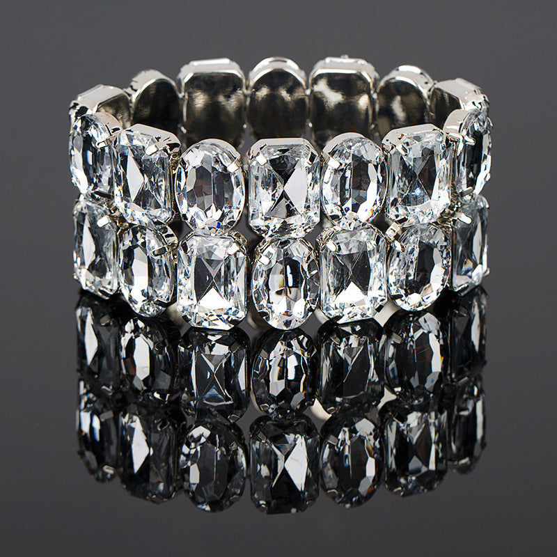 Wholesale Luxury Large Rhinestone Bracelets