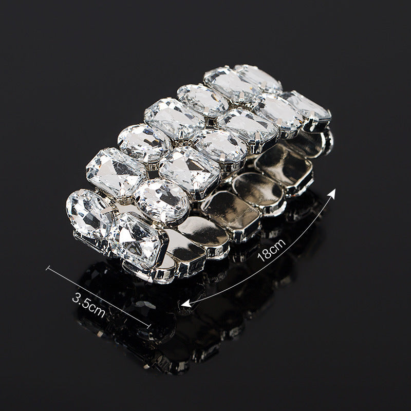 Wholesale Luxury Large Rhinestone Bracelets