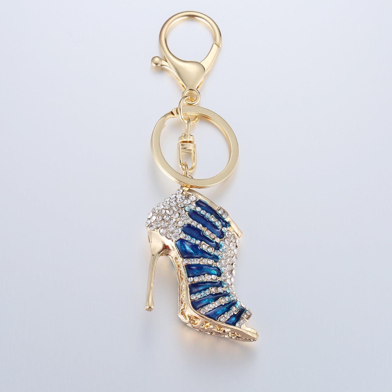 Wholesale High Heels Diamond Keychain