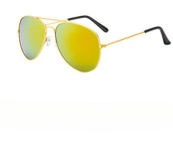 Wholesale Reflective Color Film Toad Mirror Colorful Sunglasses