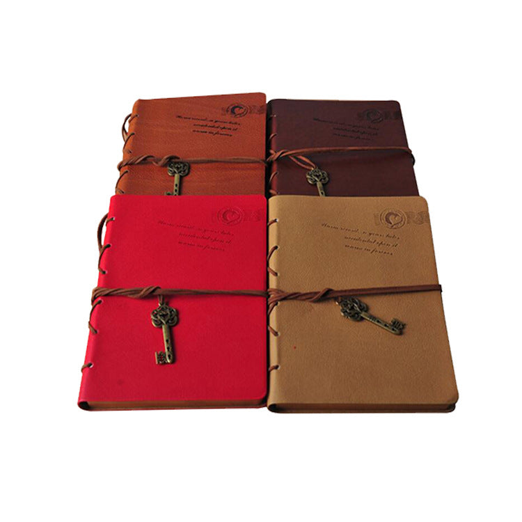 Wholesale Thickened Strap Kraft Paper Creative Imitation Leather Vintage Notebook