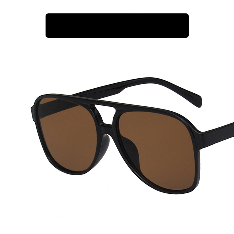 Wholesale PC Double Beam Large Frame Sunglasses
