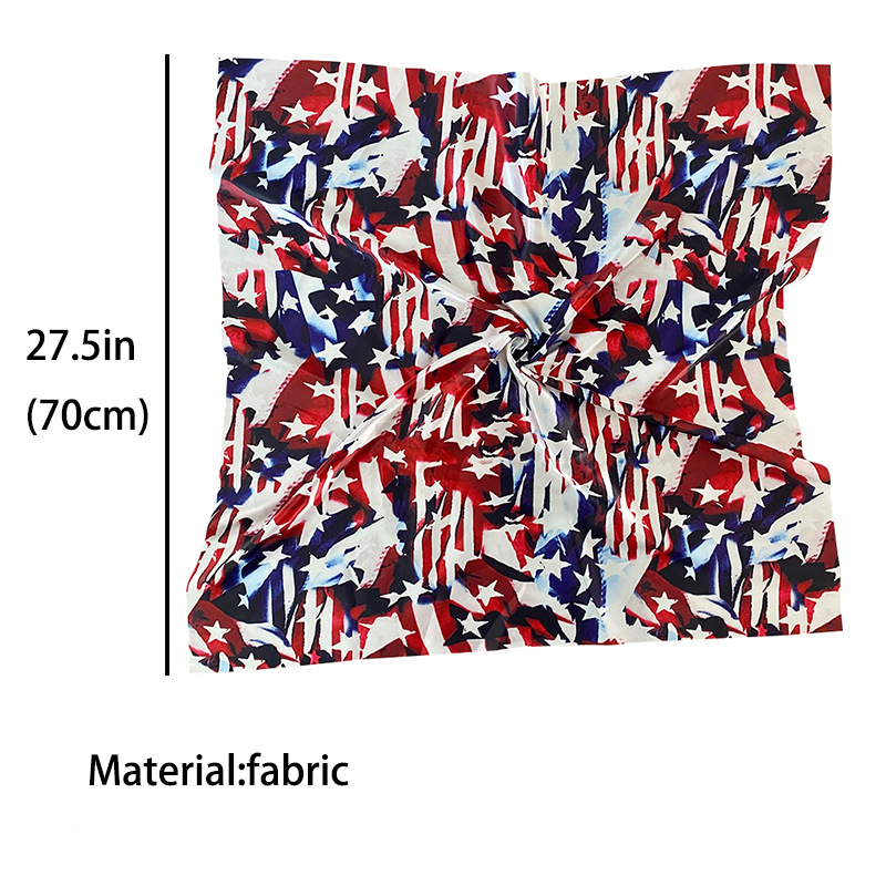 Bufandas del día de independencia de Satin Satin Satin Satin