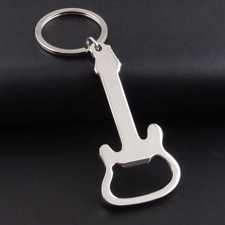 Wholesale Zinc Alloy Guitar Bottle Opener Creative Keychain
