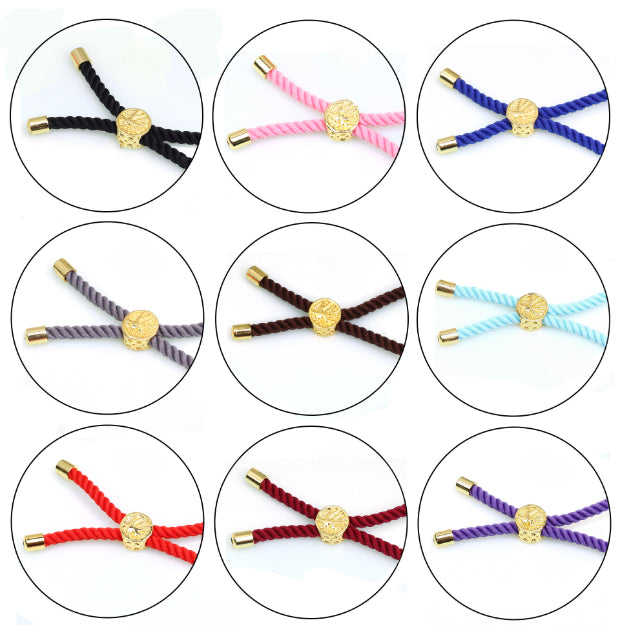 Wholesale 3mm DIY Adjustable Pull-out Metal Bracelet