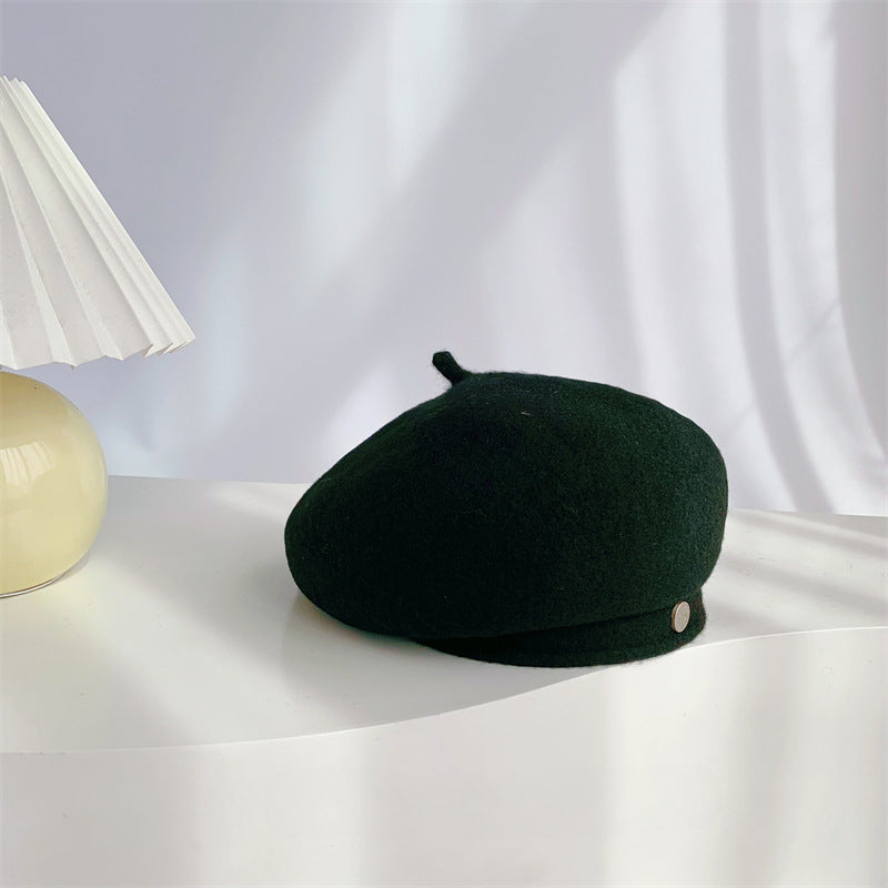 Wholesale 2023 Woolen Large Beret