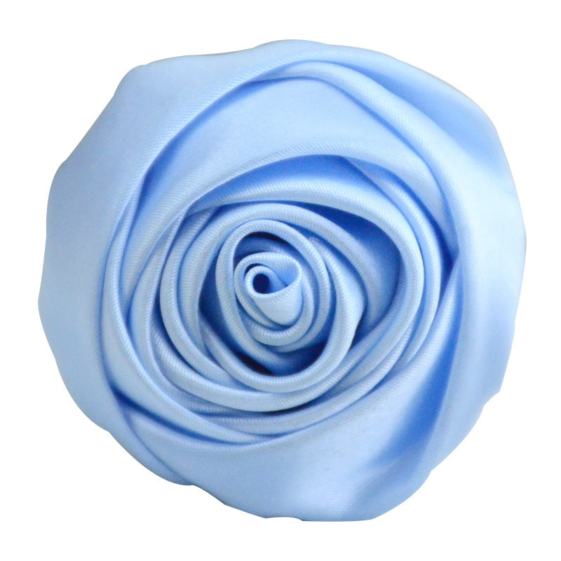 Wholesale 5.5cm Satin Fabric Handmade Three-dimensional Rosebud DIY Accessories