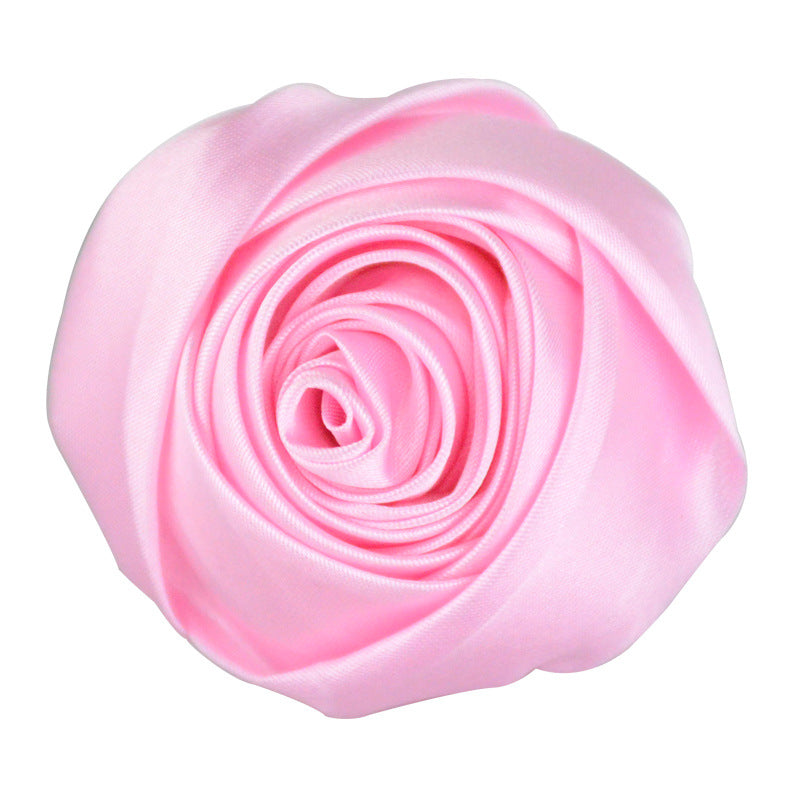 Wholesale 5.5cm Satin Fabric Handmade Three-dimensional Rosebud DIY Accessories
