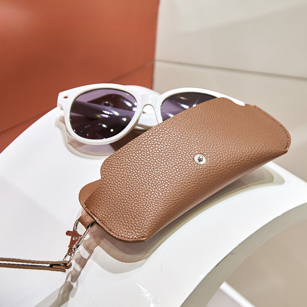 Wholesale PVC Double-sided Leather Eyewear Protective Covers