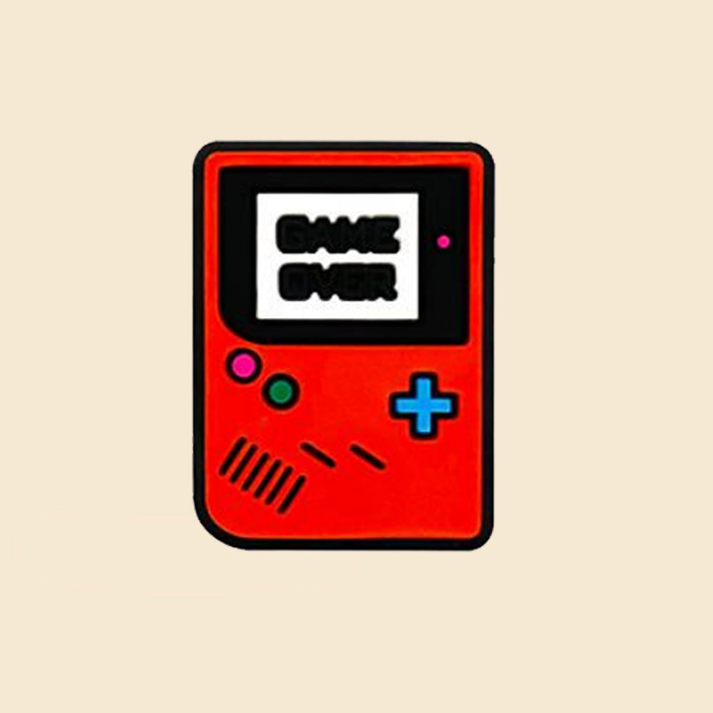 Wholesale 10pcs Cartoon Multicolor Game Machine Pattern Silicone Beads