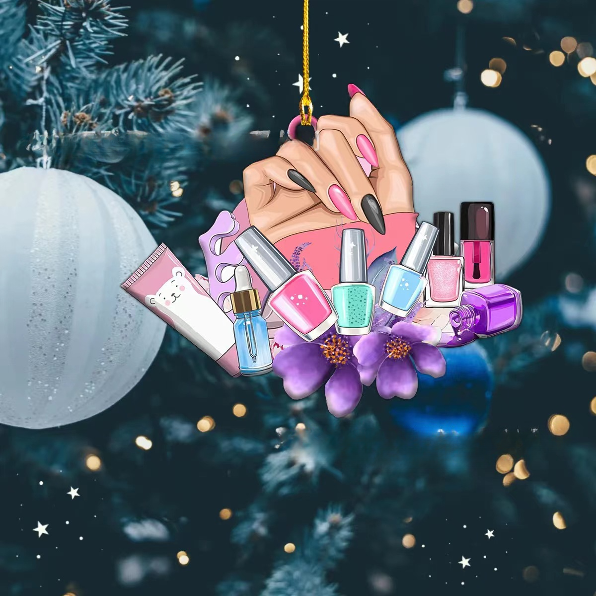 Wholesale Acrylic Women's Cosmetics Series Car