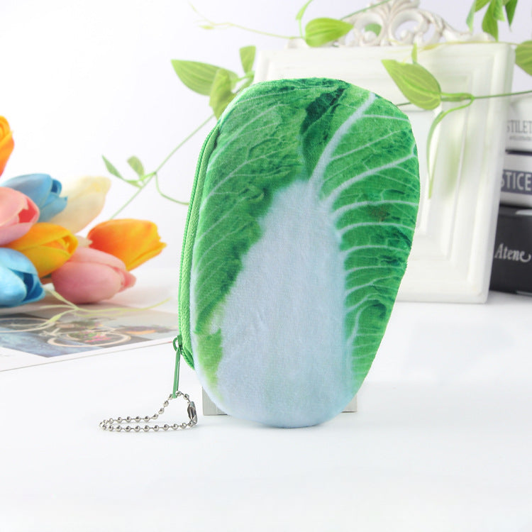 Linda simulación de vegetales 3D al por mayor Plush Billet de cero