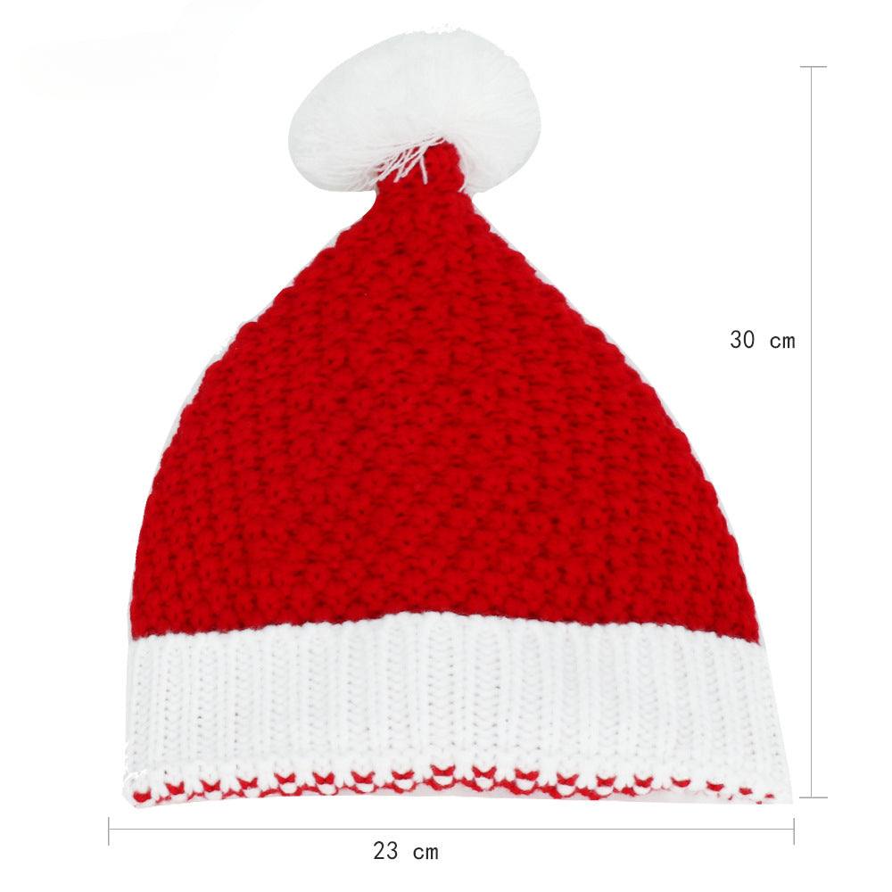 Wholesale Autumn and Winter Men's and Women's Santa Claus Knitting Creative Gift Woolen Hats