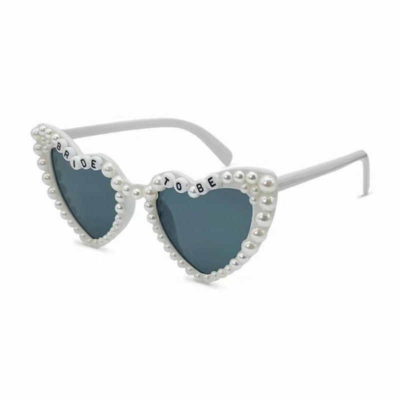 Wholesale Bride Wedding Love Luxury Summer Sunscreen Party Sunglasses