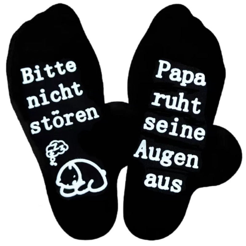 Wholesale European and American Cotton Letter Socks