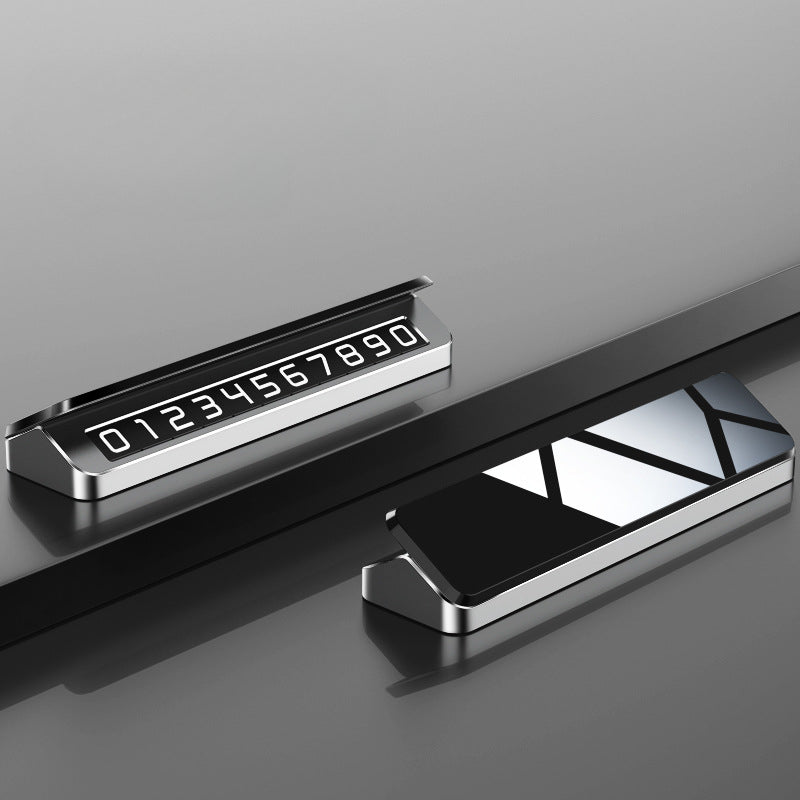 Placas de estacionamiento de ABS al por mayor