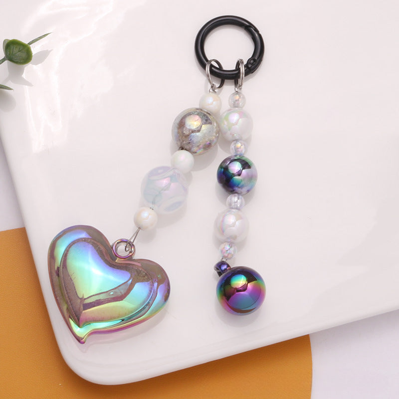 Wholesale Acrylic Bubble Love Keychain