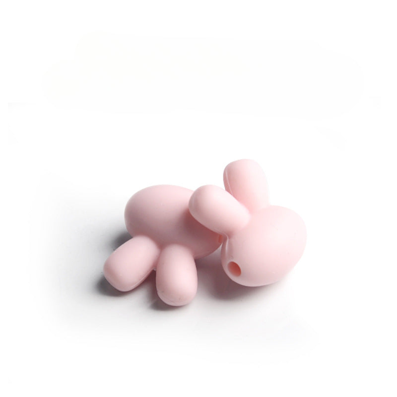 Wholesale 100PCS/PACK16MM Rabbit Silicone Beads