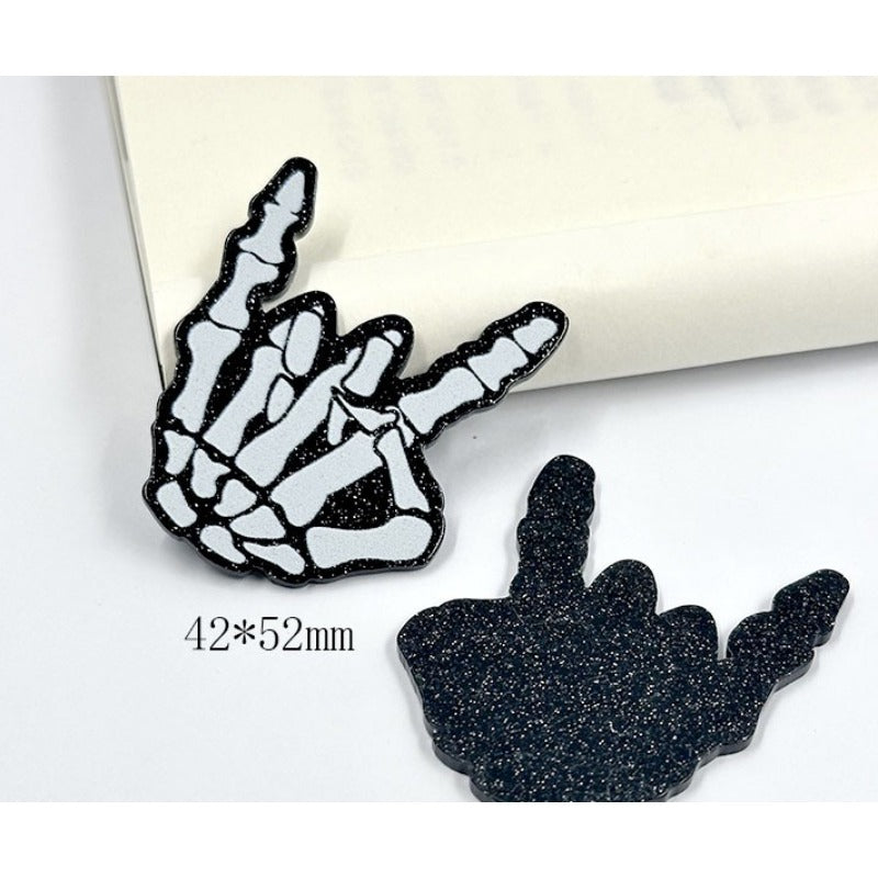 Wholesale 10pcs Acrylic Loose Powder Cartoon Handmade Diy Material Accessories