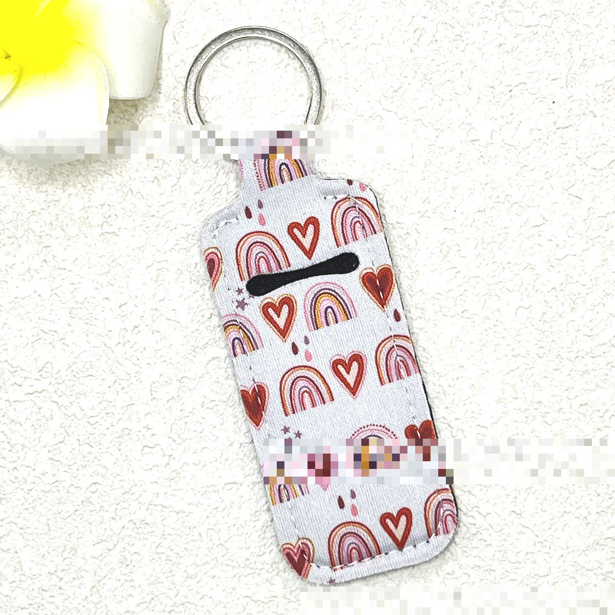 Wholesale Portable Lipstick Cover Lipstick Cover Diving Material Neoprene Keychain