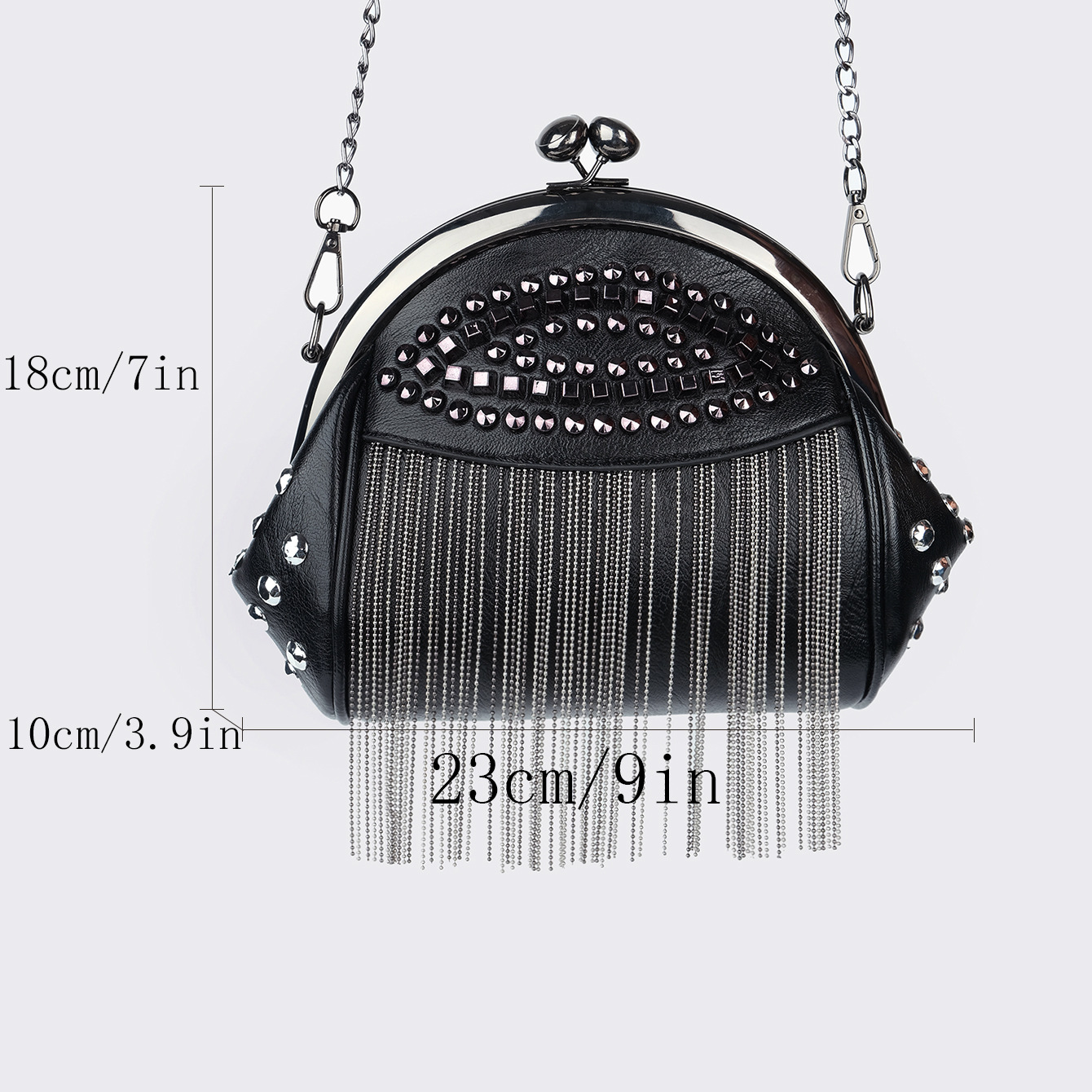 Bolso al por mayor de la cadena de la camiseta PU