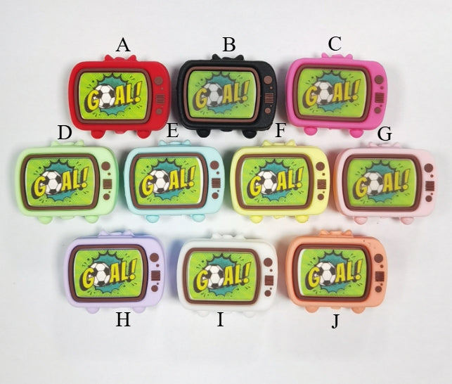 Wholesale 30pcs  Cartoon 3D Luminous Silicone Beads Glow in The Dark Focal Beads