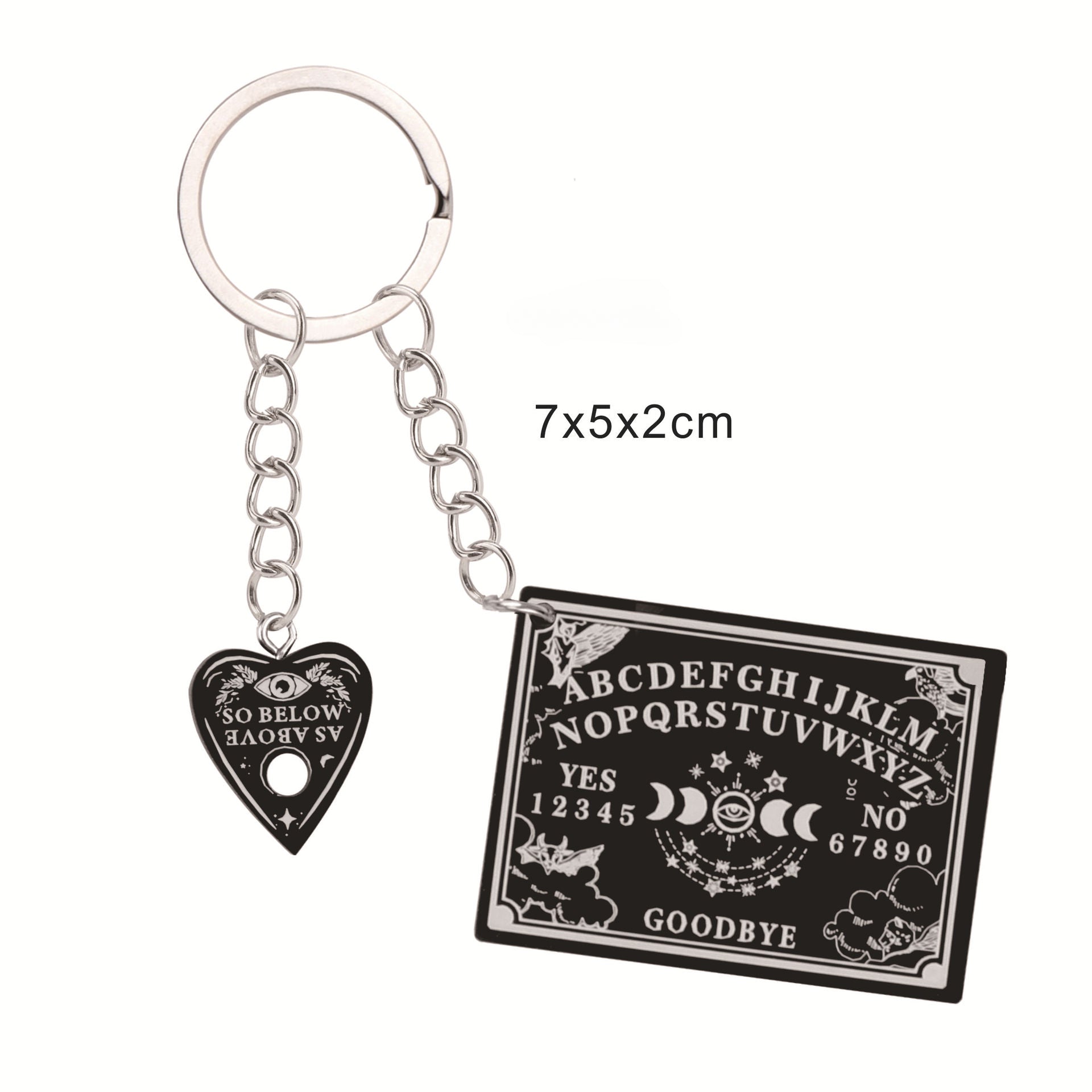 Wholesale Plastic Psychic Keychain