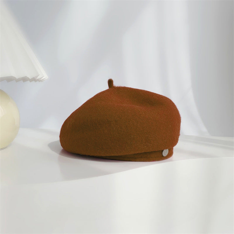 Wholesale 2023 Woolen Large Beret