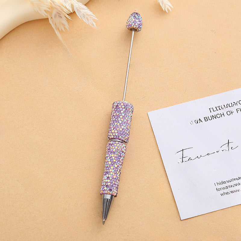 Wholesale Beadable Pens DIY Rhinestones Handmade Rhinestones Ballpoint Pen