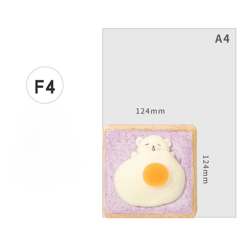 Wholesale Paper Soft Bear Handbooks, Cute Stress Relieving Notebooks