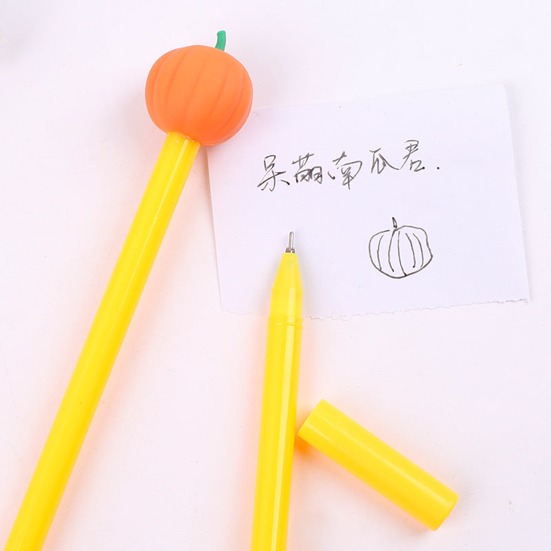 Wholesale Halloween Pumpkin Lantern Plastic Gel Pen