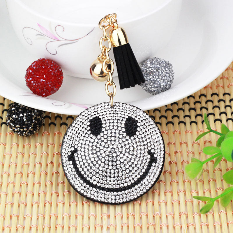 Wholesale  12pcs creative smiling face bag pendant