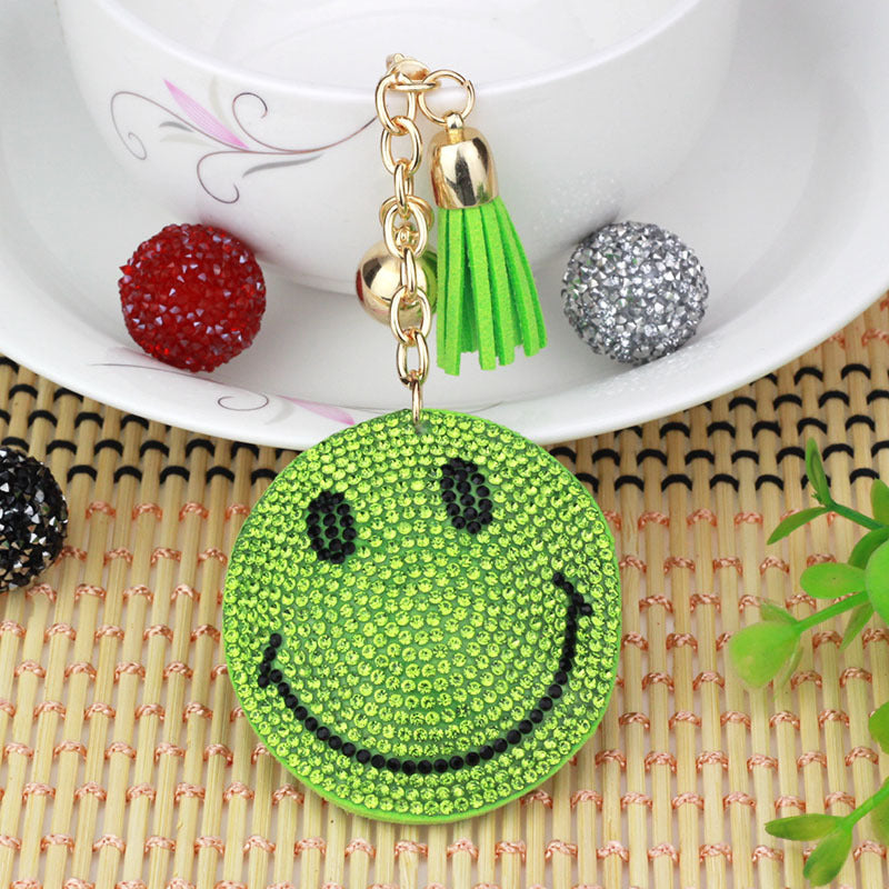 Wholesale  12pcs creative smiling face bag pendant