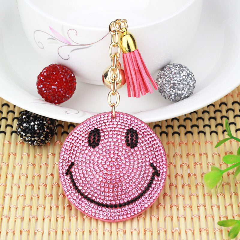 Wholesale  12pcs creative smiling face bag pendant