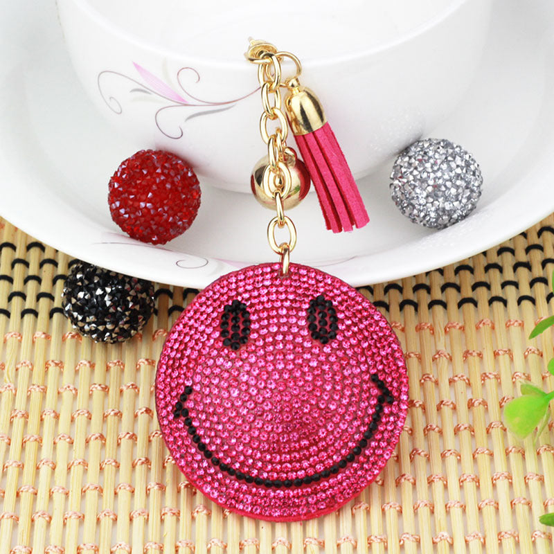 Wholesale  12pcs creative smiling face bag pendant