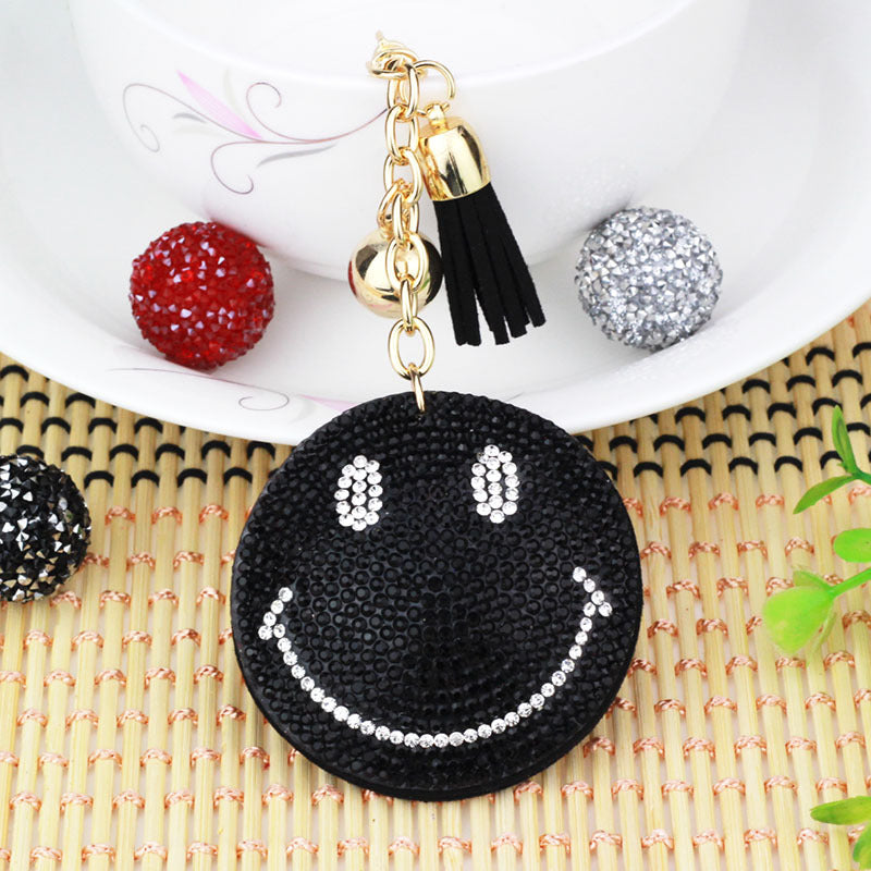 Wholesale  12pcs creative smiling face bag pendant