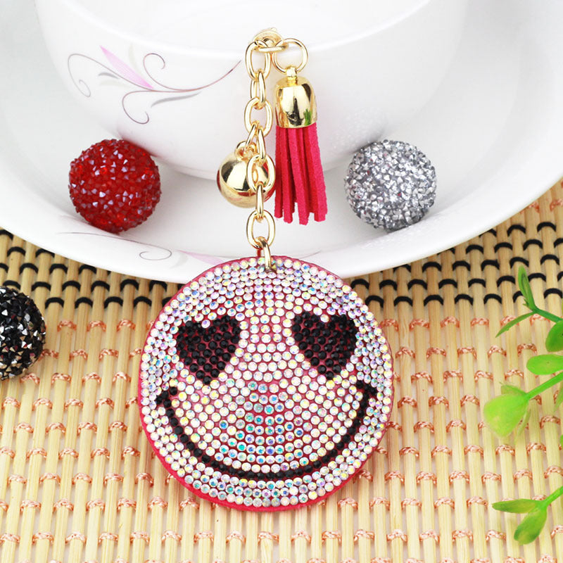 Wholesale  12pcs creative smiling face bag pendant