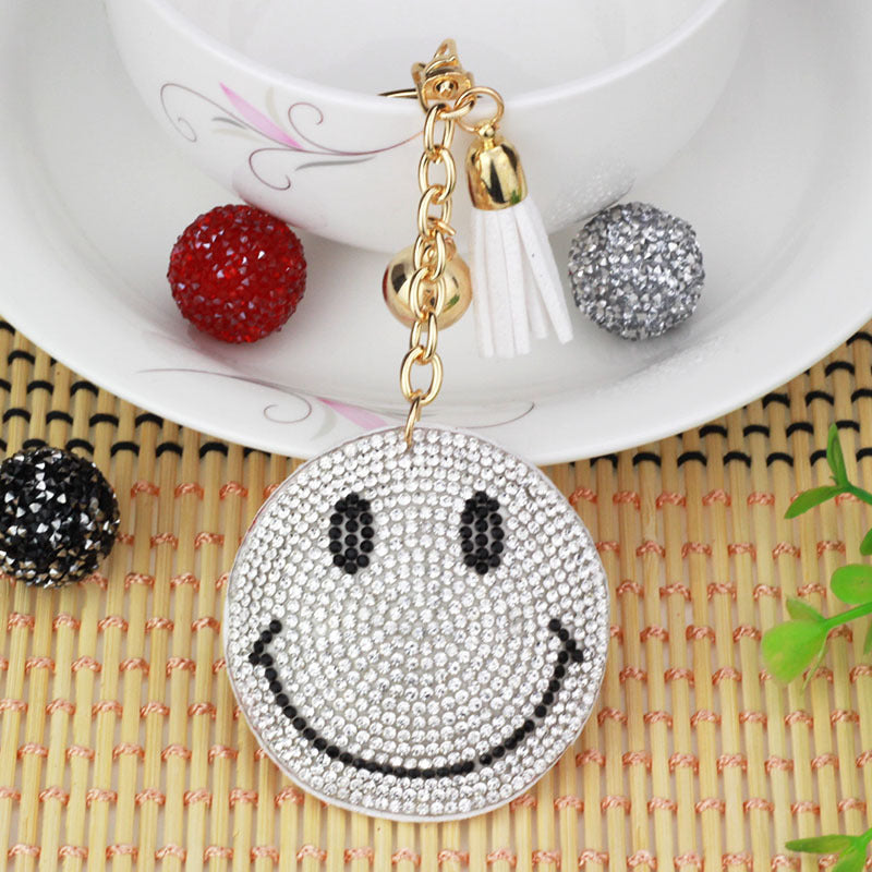 Wholesale  12pcs creative smiling face bag pendant