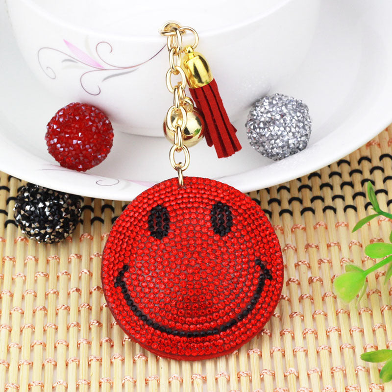 Wholesale  12pcs creative smiling face bag pendant
