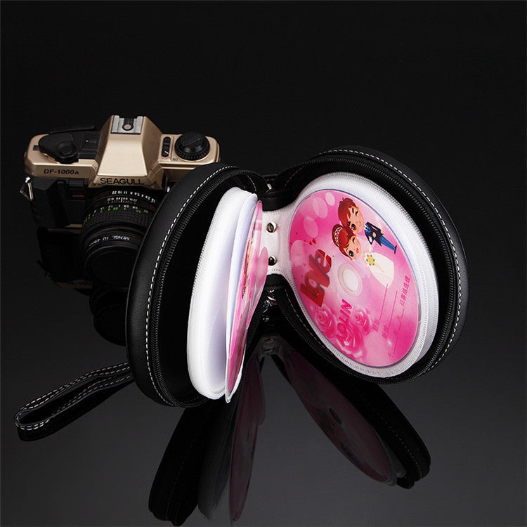 Wholesale Leather Car Cd Bag Disc Bag
