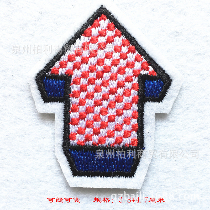 Wholesale Cute rabbit cartoon cloth patch for children' s clothes